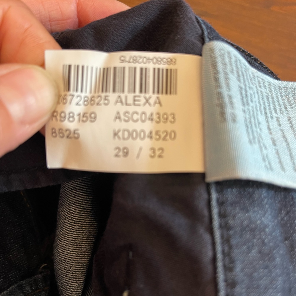 Mavi | Alexa Mid-Rise Skinny Dark Wash Jeans - Picture 10 of 10